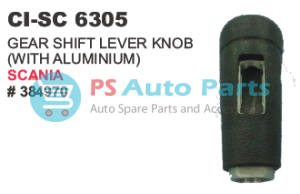 GEAR SHIFT LEVER KNOB (PLASTIC)