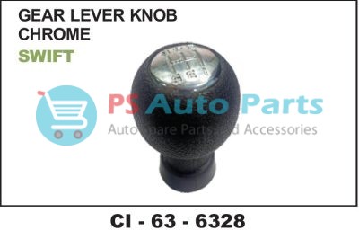 6328.jpg GEAR LEVER KNOB SWIFT CHROME