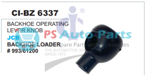 6337.png BACKHOE OPERATING LEVER KNOB JCB BACKHOE LOADER