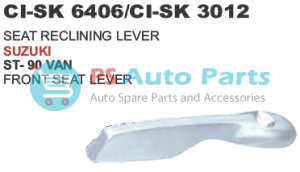 6406.png SEAT RECLINING LEVER SUZUKI ST 90 VAN FRONT SEAT LEVER