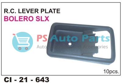 RC PLATE ONLY BOLERO