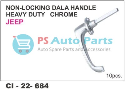 NON LOCKING JEEP CHROME HEAVY