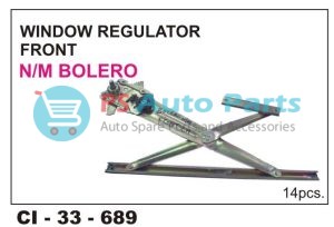 WINDOW REGULATOR ASSY BOLERO N/M FRONT MANUAL THAR TYPE-1