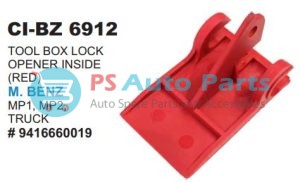 "TOOL BOX LOCK OPENER INSIDE (RED) M BENZ MP1, MP2, TRUCK "