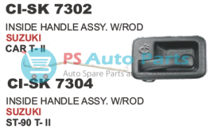 INSIDE HANDLE ASSY. W/ROD SUZUKI CAR T II