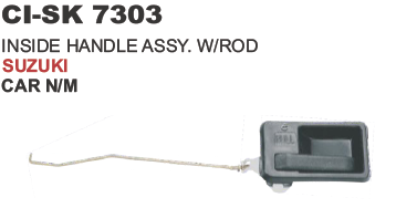 INSIDE HANDLE ASSY. W/ROD SUZUKI CAR N/M
