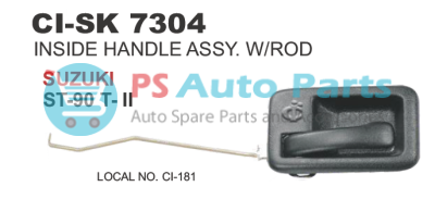 INSIDE HANDLE ASSY.W/ROD SUZUKI CAR N/M