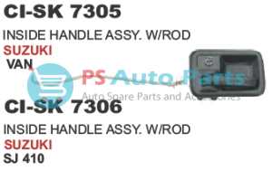 INSIDE HANDLE ASSY. W/ROD SUZUKI VAN ST 90