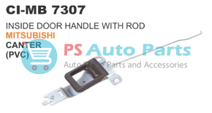 INSIDE DOOR HANDLE WITH ROD CANTER (PVC)