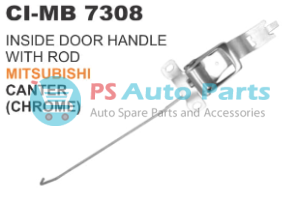 INSIDE DOOR HANDLE WITH ROD CANTER (METAL)