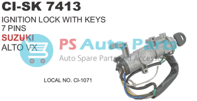 IGNITION LOCK WITH KEYS SUZUKI ALTO VX