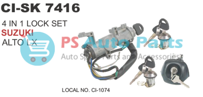 4 IN 1 LOCK SET SUZUKI ZEN