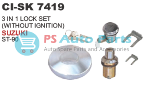 3 IN 1 LOCK SET (WITHOUT IGNITION ) SUZUKI ST 90