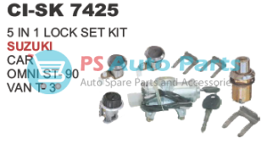 5 IN 1 LOCK SET KIT SUZUKI CAR OMNI ST 90 VAN T 3