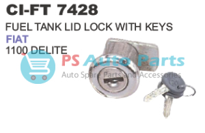 FUEL TANK LID LOCK WITH KEYS FIAT 1100 DELITE
