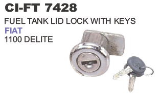 7428.png FUEL TANK LID LOCK WITH KEYS FIAT 1100 DELITE