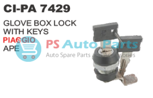 GLOVE BOX LOCK WITH KEYS PIAGGIO APE