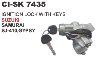 IGNITION LOCK WITH KEYS SUZUKI SAMURAI GYPSY