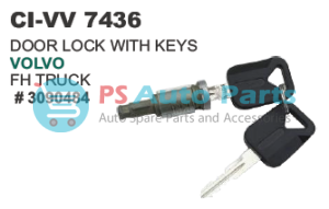 DOOR LOOK WITH KEYS (1 CYL+2 KEYS)