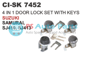 "4 IN 1 LOCK SET WITH KEYS SUZUKI SAMURAI SJ410 , SJ413"