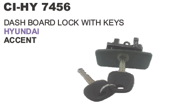 DASH BORD LOCK WITH KEYS HYNDAI ACCENT