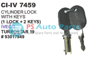 KEY CYLINDER LOCK WITH KEYS