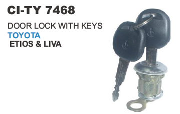 DOOR LOCK WITH KEYS TOYOTA ETION & LIVA