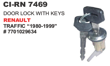 DOOR LOCK WITH KEYS REULT TRAFFIC