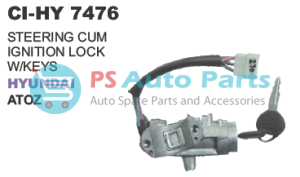 STEERING CUM IGNITION LOCK W/KEYS HYUNDAI ATOZ