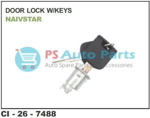 DOOR LOCK W/KEYS NAVISTAR