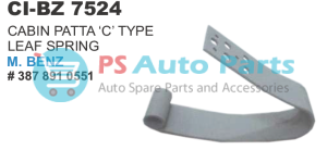CABIN PATTA 'C' TYPE LEAF SPRING