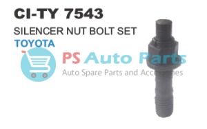 SILENCER NUT BOLT SET TOYOTA