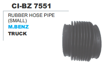 RUBBER HOSE PIPE SMALL BENZ TRUCK