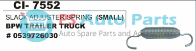 SLACK ADJUSTER SPRING BPW TRILER