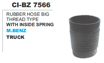 RUBBER HOSE PIPE BIG THREAD TYPE