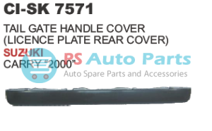 TAIL GATE HANDLE COVER (licence plate rear cover ) SUZUKI CARRY