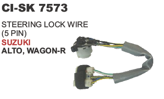 "STEERING LOCK WIRE (5 PIN ) SUZUKI ALTO ,WAGON R"