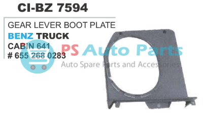 7594.png GEAR LEVER BOOT PLATE BENZ TRUCK