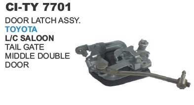 DOOR LATCH ASSY. TOYOTA L/C SALOON TAIL GATE MIDDLE DOUBLE DOOR