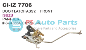 DOOR LATCH ASSY. FRONT ISUZU PANTHER