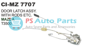 DOOR LATCH ASSY WITH RODS TRUCK
