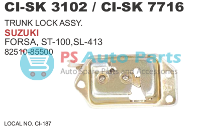 TRUNK LOCK ASSY. SUZUKI CAR T 2