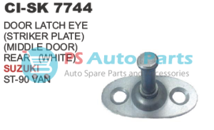 DOOR LATCH EYE (STRIKER PLATE)(MIDDLE DOOR) REAR (WHITE) SUZUKI ST 90 VAN