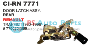 DOOR LATCH ASSY. REAR REULT TRAFFIC