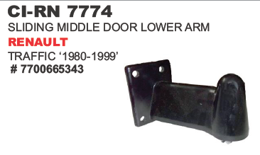 SLIDING MIDDLE DOOR LOWER ARM REULT TRAFFIC