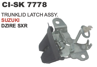 TRUNKLID LATCH ASSY.SUZUKI DZIRE SXR