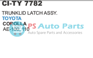 "TRUNKLID LATCH ASSY TOYOTA COROLLA AE 110,100"