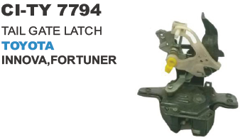 "TAIL GATE LATCH TOYOTA INNOVA , FORTUNER"