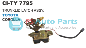TRUNKLID LATCH ASSY TOYOTA COROLLA (EDILIST)