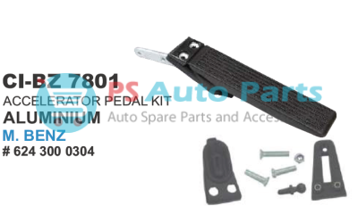 ACCELERATOR PEDAL KIT ALUMINIUM BENZ TRUCK